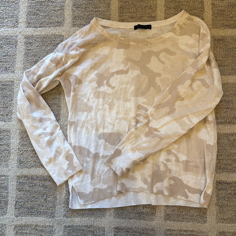 Sanctuary Camo Sweater